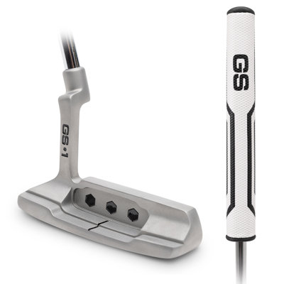 Gosports GS1 Tour Golf Putter  34 Right-Handed Blade Putter With Oversized Fat Grip And Milled Face