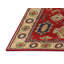 Tapis rouge/beige/vert traditionnel Chere-1301011248