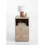 Gene 35cm W Manufactured Wood Bedside Table-26235562