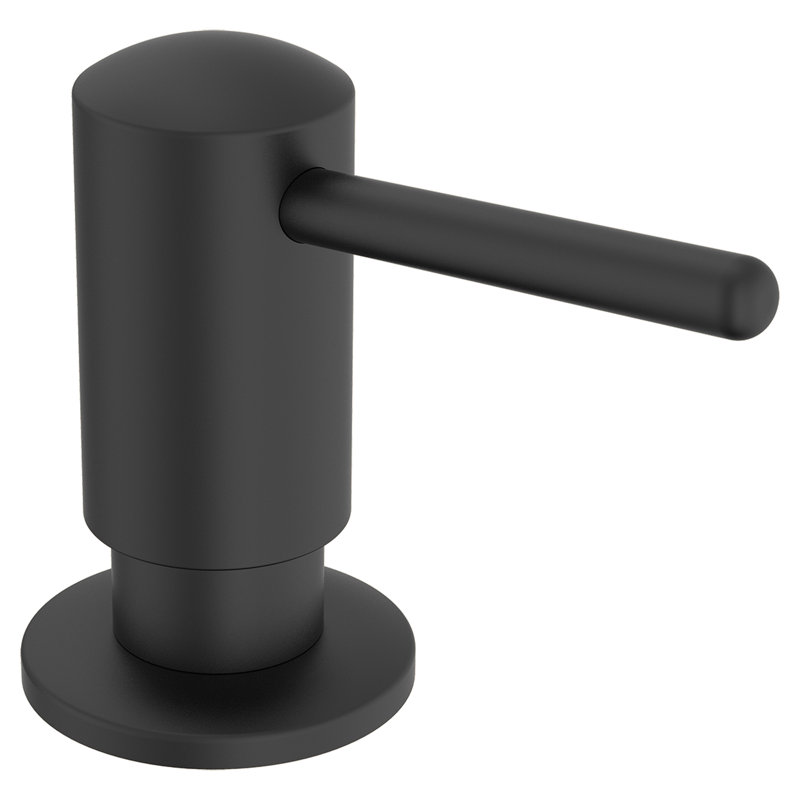 Etre Contemporary Soap Dispenser, Matte Black