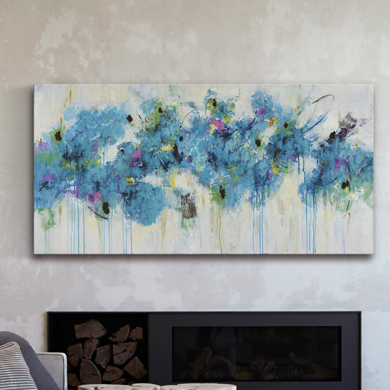 Julie Joy - Wrapped Canvas Painting, 45cm H x 91cm W x 3.81cm D