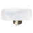 Blanc / chrome poli