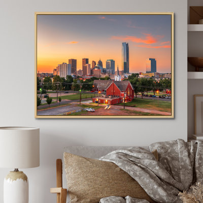 " Oklahoma City Sunset "