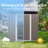 Outdoor Metal Storage Shed with Window, Transparent Panel & Free Accessories – Corrosion-Resistant Garden, Lawn Shed-123099600-123099601