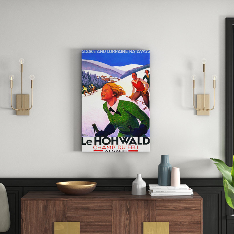 No Frame Print on Canvas, 91cm H x 61cm W
