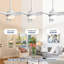 Ventilateur de plafond moderne de 52 pouces avec lumière DEL de 18 W et télécommande avec moteur à courant continu réversible à 3 pales-1727577772-1727577779