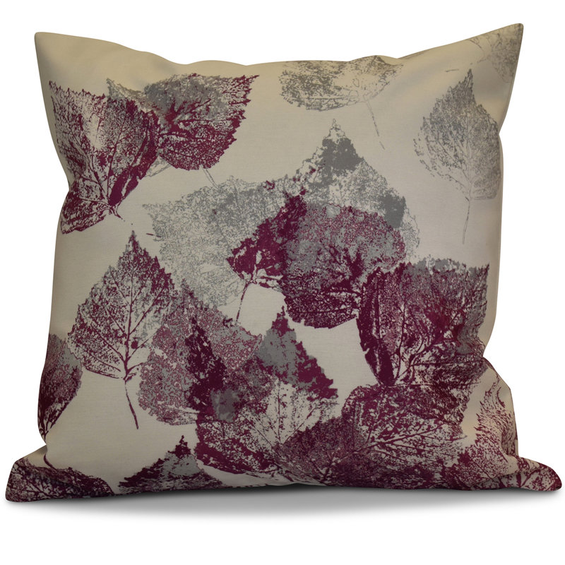 Housse et housse pour coussin carré, H 20 po x l 20 po x P 7 po, Mauve