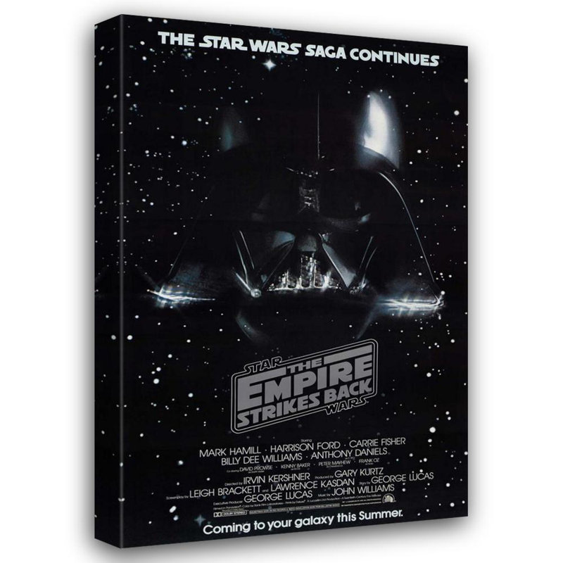 The Empire Strikes Back, H 24 po x l 16 po