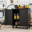 Metal Garage Storage Cabinet With Wheels-1698343082