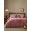Huxley Cotton Blend Chequered Duvet Cover Set-137446818