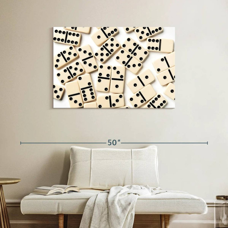 Dominos classiques, H 26 po x l 39 po