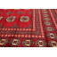 Tapis unique en laine noué à la main style Bokhara des années 2010 de 8 pi 2 po x 9 pi 10 po rouge / brun / ivoire Hovnan