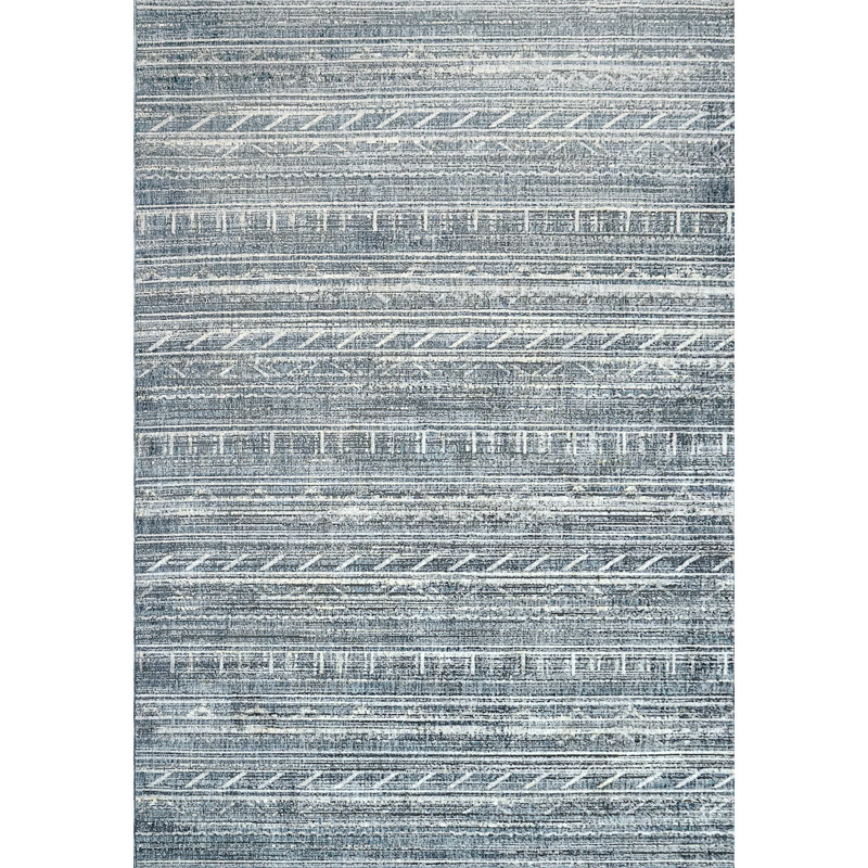 Piazza Striped Indoor Rug, Rectangle 5'3" x 7'7"