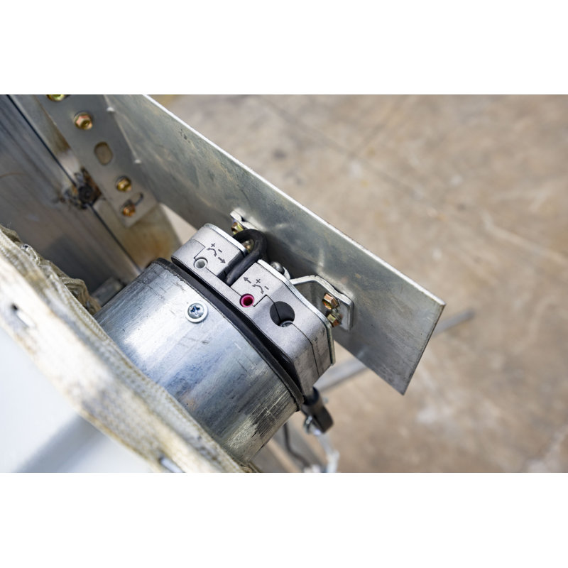 Volet roulant électrique, porte de garage, H 119 po x l 142 po x P 1 po