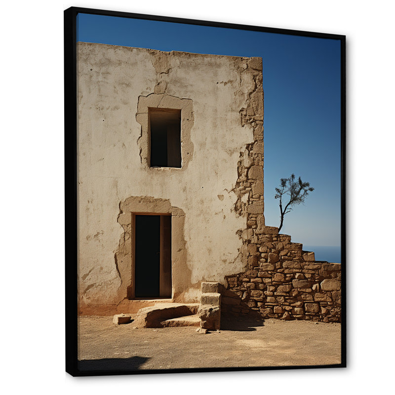 Monuments, minimalisme, photographie de paysage, H 20 po x l 12 po x P 1 po, Cadre flottant noir