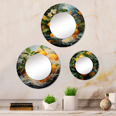 Wilderstein Metal Round Mirror