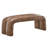 Modway Dax Faux Leather Bench
