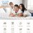 Quilted Elastic Fitted Polyester Waterproof Mattress Pad Upto 16 Inches Deep Pocket-267200827-191002017