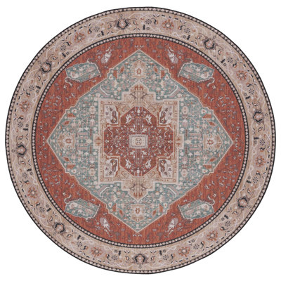 Pashen Performance Machine Washable Oriental Rug