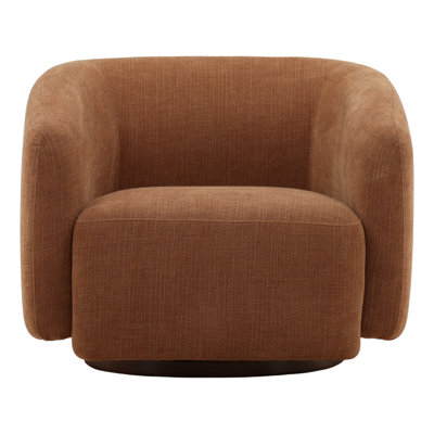 Fawn Swivel Chair Rust