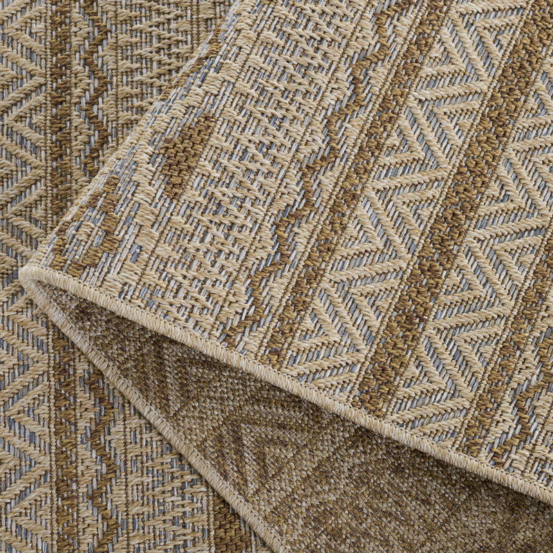 Lashaunna Wicker Performance Southwestern Rug, Rectangle 5'3" x 7'6"