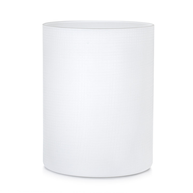 Cambric 3 Gallons Waste Bin, White