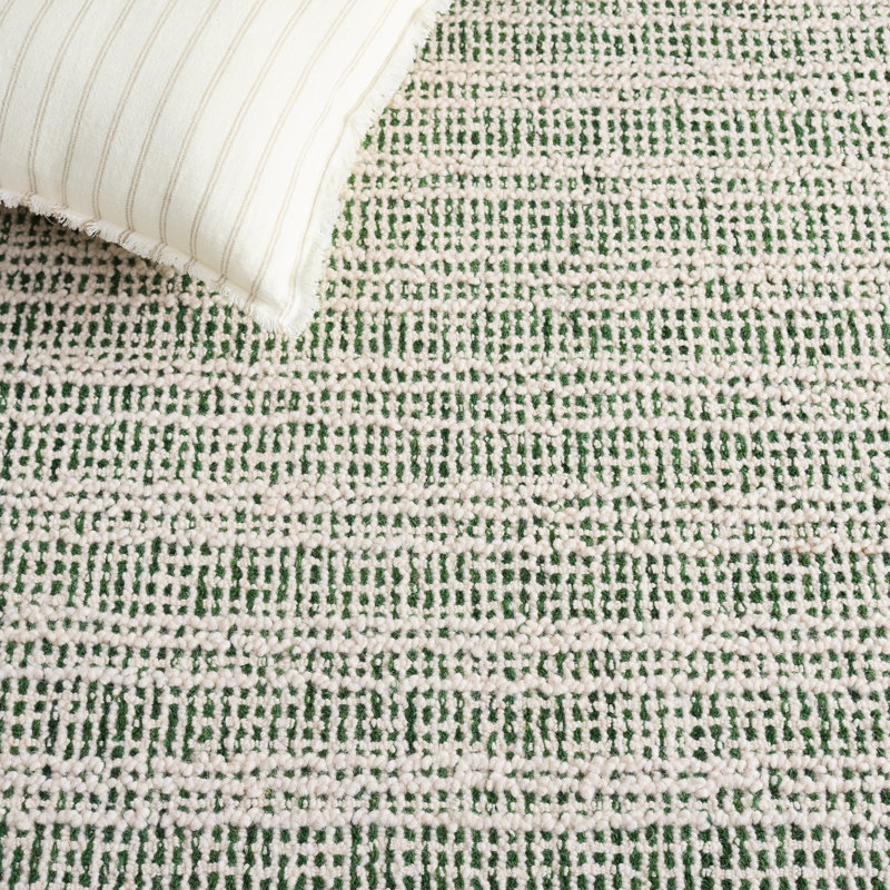 Metro 810 Hand Tufted 80% Wool; 20% Cotton Striped Rug, 5'-0" X 8'-0" Rectangle