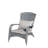 Comfortable Grey Cushion Outdoor Chair, To Sun Damage Cushioned Frame And Cushions-449356366-449356360