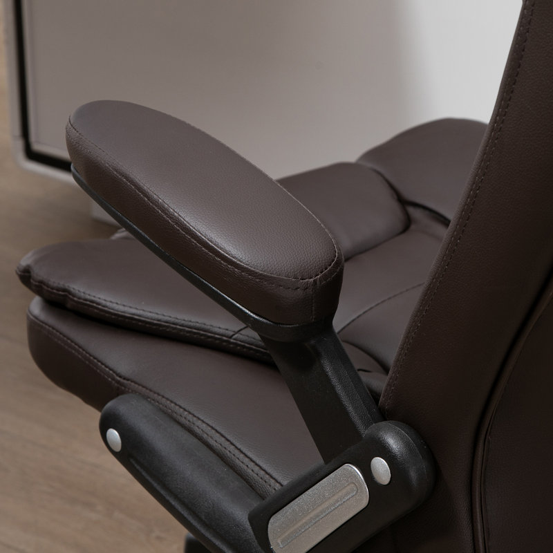 Fauteuil de massage Cranston, Similicuir noir