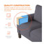Canapé en L avec repose-pieds Modern Living Room Furniture-1301896294-1301896293