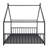 Metal House Bed-381444595