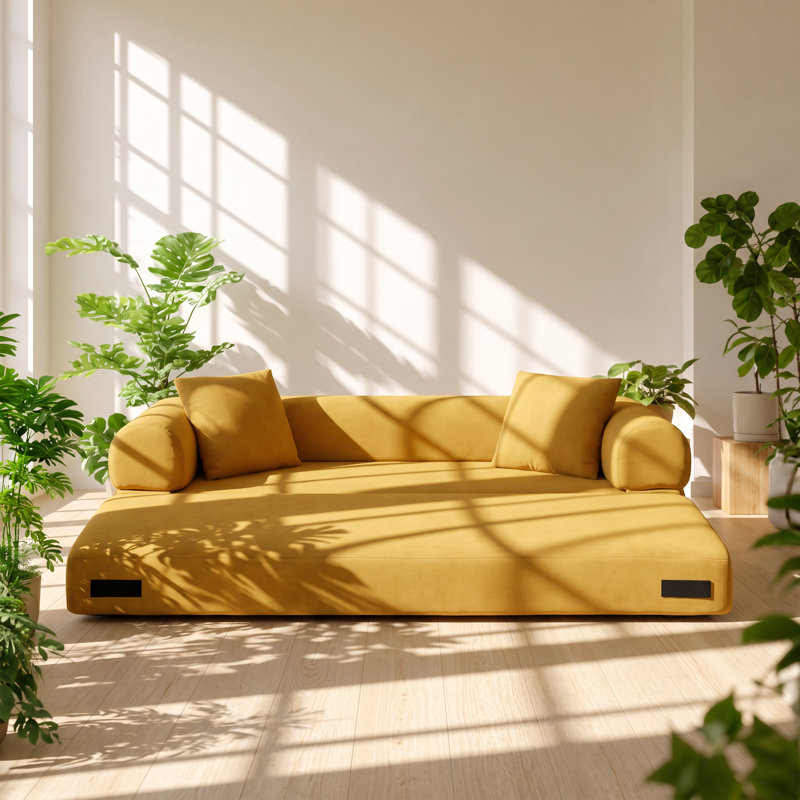 Queen 80 " Upholstered Convertible Sofa