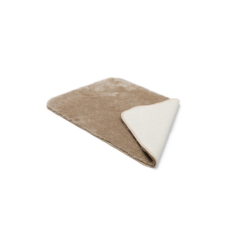 Tapis de bain Auna, Beige noisette