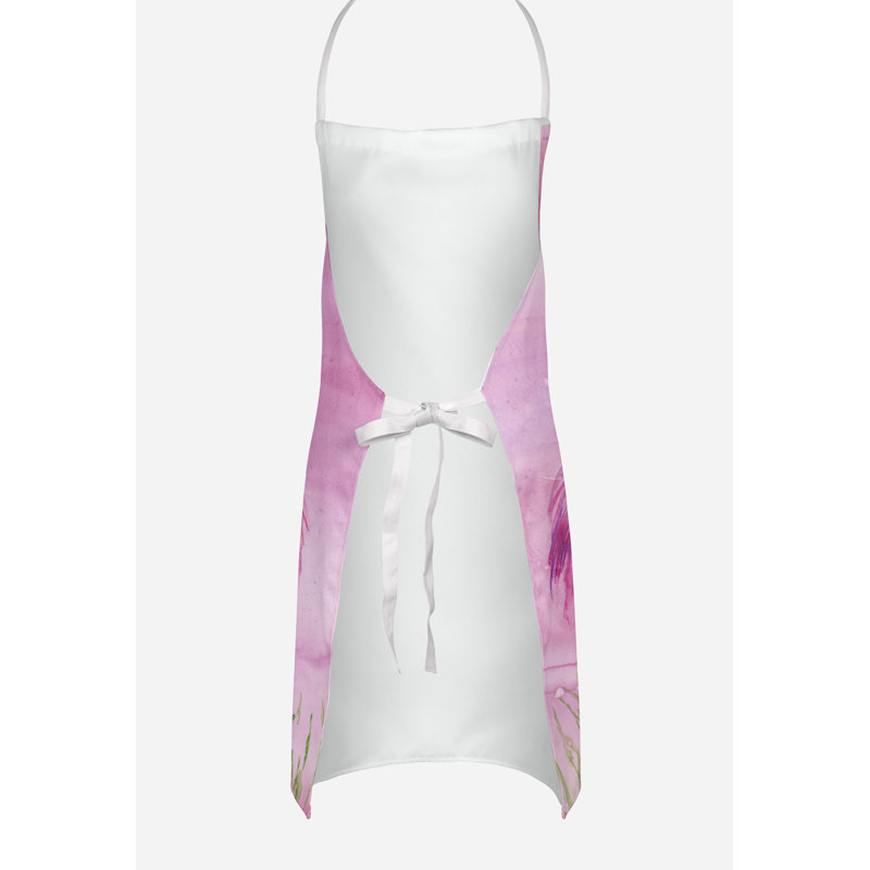 Tablier flamant roses