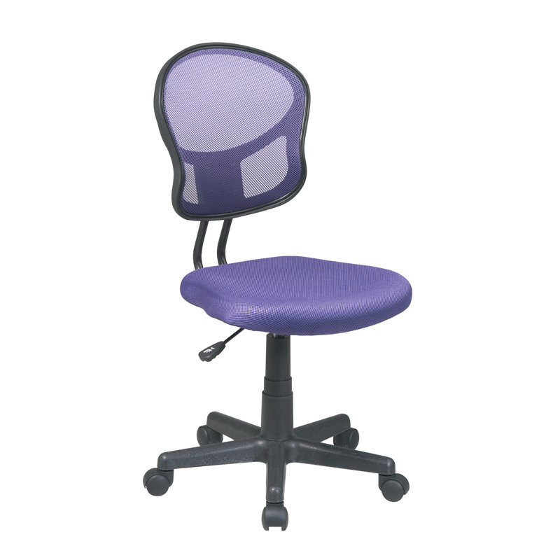 OSP Designs Mayer Task Chair, Purple