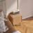Solid Oak Nightstand- Oak-2 Drawer-768444500
