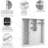 Bestar Florence 75W X 16D Modular Reach-In Closet System With Rods, Shelves, And Drawers, Shaker Style
