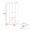 2-Drawer 3-Door Armoire-1059646589