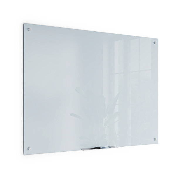 Dynamic by 360 Office Furniture 48 x 36 Frameless Wall-Mount Frosted Glass  Dry Erase Board