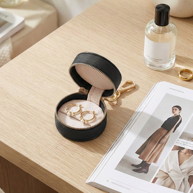 Jewellery Box + Dividers, Black