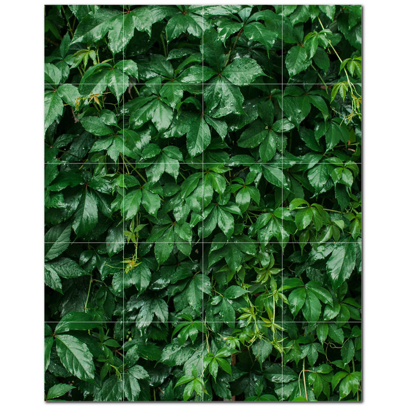 12'' x 12'' Satin Ceramic Decorative Mural
