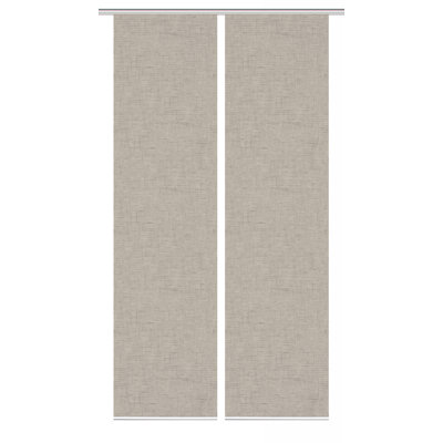 Semi Sheer Sliding Panel Pair