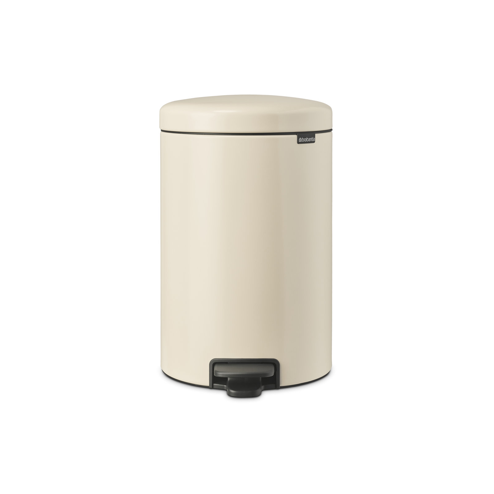 Brabantia Newicon 5.3gal Step-On Can, Soft Beige