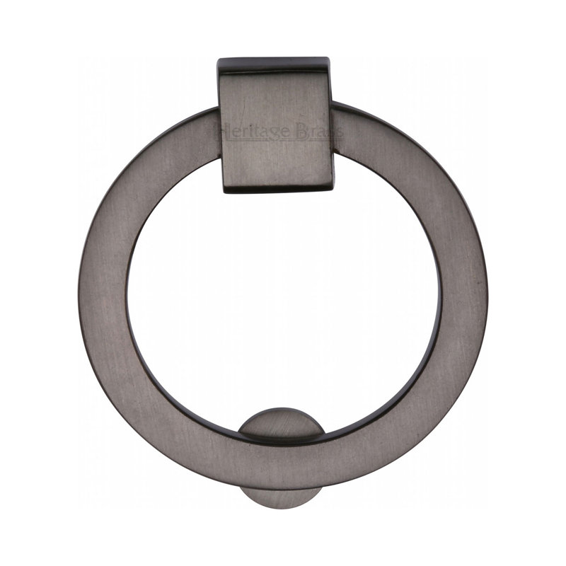 Heritage Brass Heritage Round Drop Pull, Matt Bronze, 5cm H x 5cm W x 1.4cm D