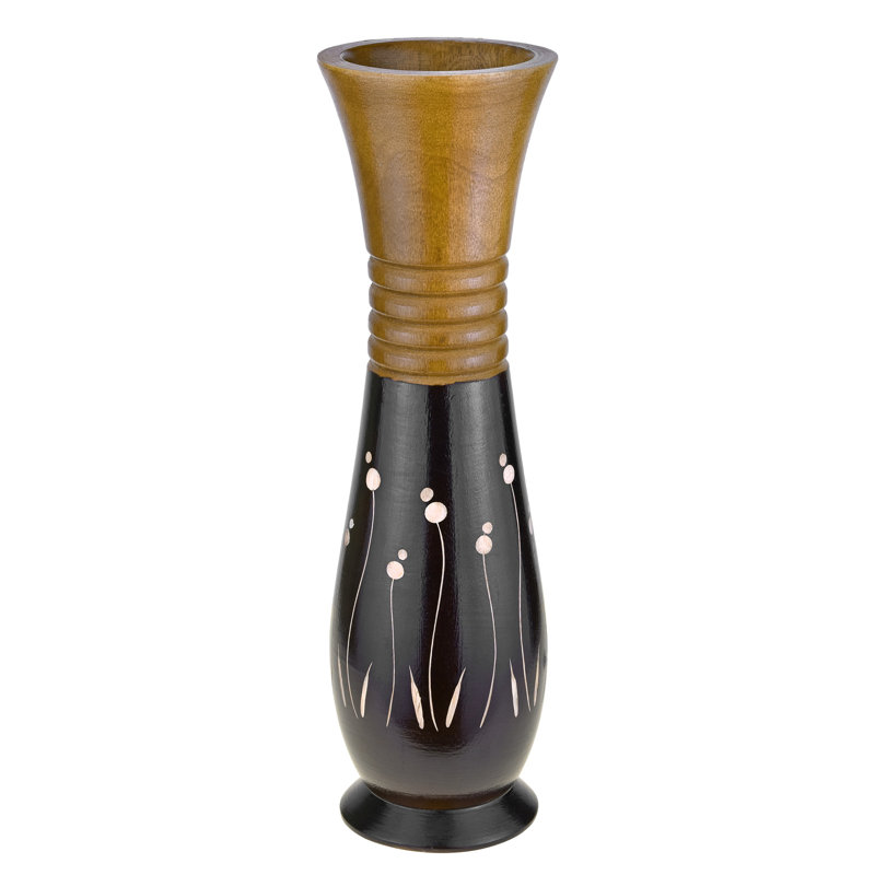 Handmade Wood Table Vase