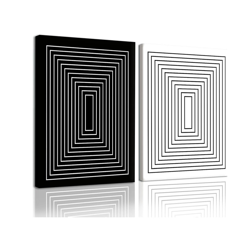 2 Piece Wrapped Canvas Print