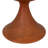 Ash Wood & Green Glass Table Lamp