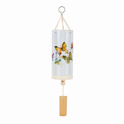 Flock Of Butterflies Windchime - 3X7in