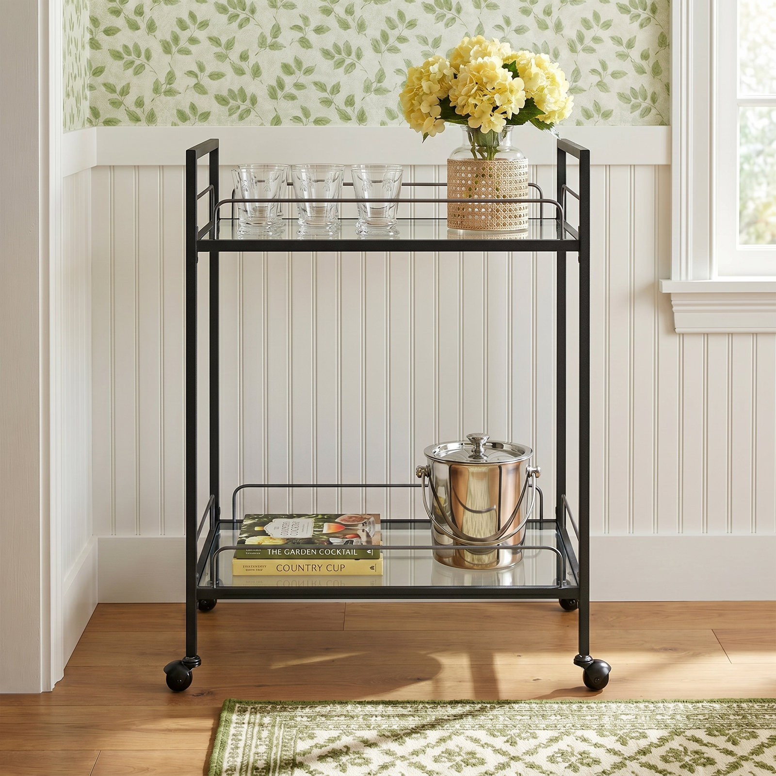 Howell Metal Bar Cart