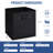 6-Pack 11 Inch Fabric Storage Bins with Faux Leather Handles, Foldable Cube Organizer Baskets for Shelves, Closet and Cube Storage, Black-1189259789